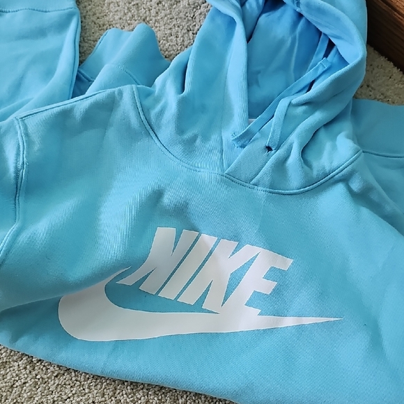 Nike Tops - Nike Blue Hoodie
